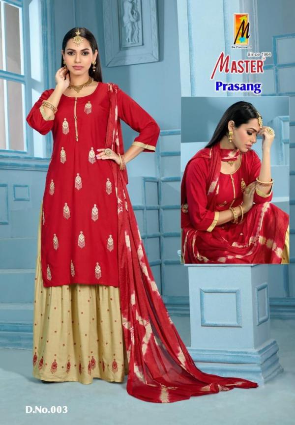 Master Prasang Rayon Festive Wear Ready Made Collection